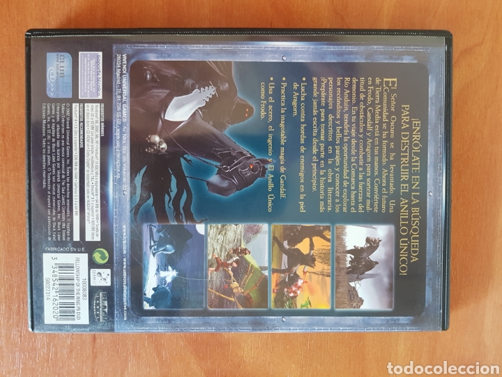 Videojuegos y consolas: JUEGO PC CD ROM EL SE&Ntilde;OR DE LOS ANILLOS CON MANUAL - Foto 3