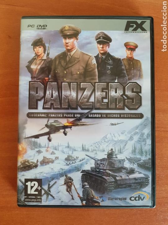 Videojuegos y consolas: PC DVD PANZERS CON MANUAL - Foto 1