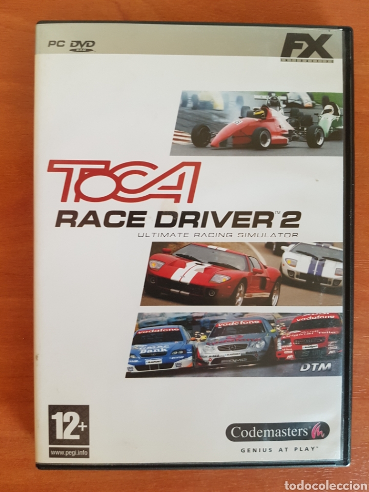 Videojuegos y consolas: PC DVD TOCA RACE DRIVER 2 CON MANUAL - Foto 1