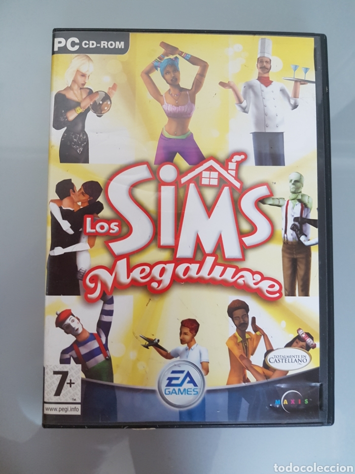 Videojuegos y consolas: PC CD-ROM LOS SIMS MEGALUXE CASTELLANO - Foto 1