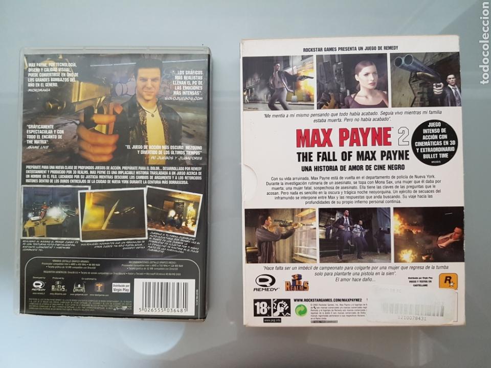 Videojuegos y consolas: PC CD-ROM M&Aacute;X PAINE Y M&Aacute;X PAINE 2 - Foto 3