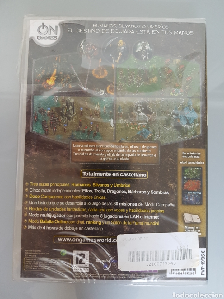 Videojuegos y consolas: JUEGO PC CD-ROM FINAL CONQUEST NUEVO PRECINTADO - Foto 2