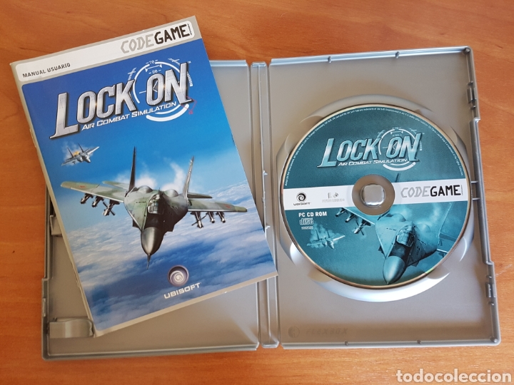 Videojuegos y consolas: JUEGO PC CD-ROM LOCK ON AIR COMBAT SIMULATION CON MANUAL CASTELLANO - Foto 3