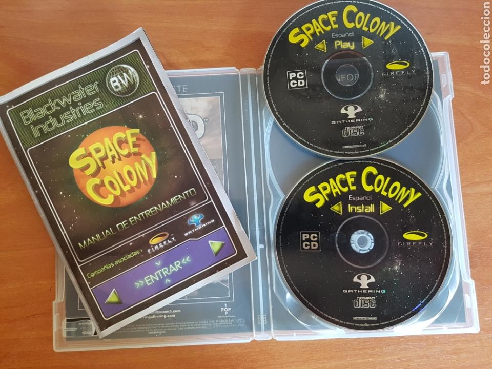 Videojuegos y consolas: JUEGO PC CD-ROM SPACE COLONY 2 CDS Y MANUAL - Foto 3
