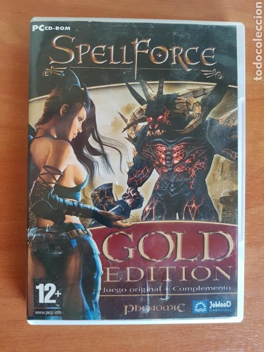 Videojuegos y consolas: JUEGO PC CD-ROM SPELL FORCE GOLD EDITION 3 CDS - Foto 1