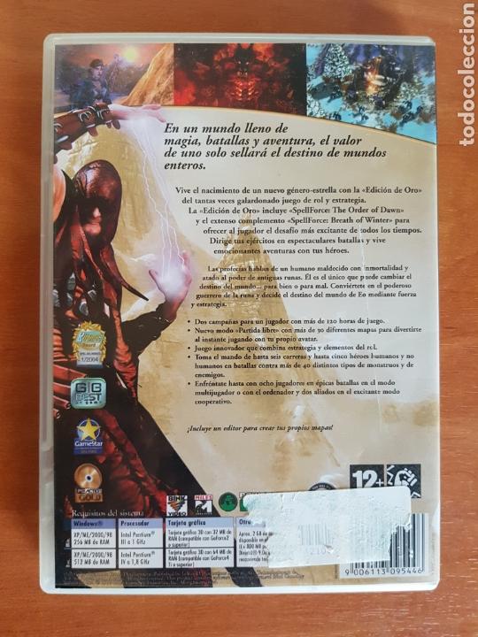 Videojuegos y consolas: JUEGO PC CD-ROM SPELL FORCE GOLD EDITION 3 CDS - Foto 3