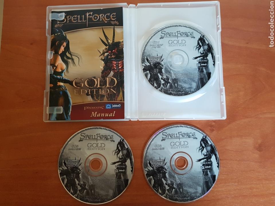 Videojuegos y consolas: JUEGO PC CD-ROM SPELL FORCE GOLD EDITION 3 CDS - Foto 2
