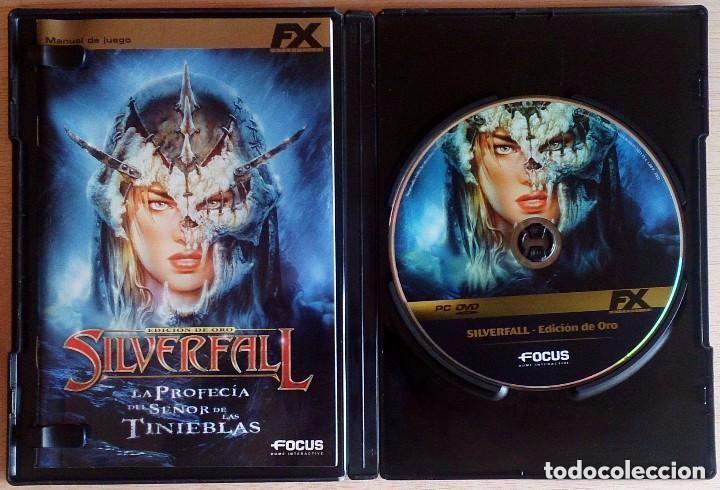 Videojuegos y consolas: Silverfall / Juego PC 1 DVD-ROM / FX 2011 ( Lu&iacute;s Royo Cover ) - Foto 2