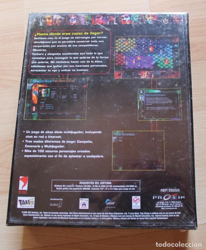 Videojuegos y consolas: TOM CLANEYS RUTHLESS.COM PC BOX CAJA CARTON PRECINTADO - Foto 2
