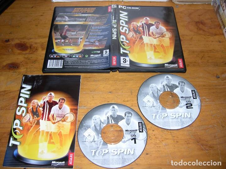 Videojuegos y consolas: juego pc cd rom top spin - Foto 1