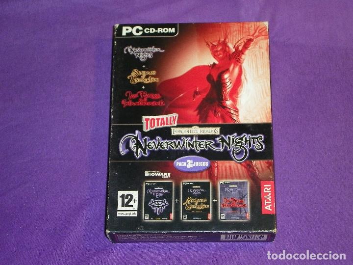 Videojuegos y consolas: NEVERWINTER NIGHTS - TOTALLY - PACK DE 3 JUEGOS -PC- - Foto 1