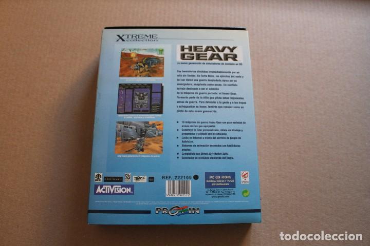 Videojuegos y consolas: HEAVY GEAR PC BOX CAJA CARTON - Foto 2