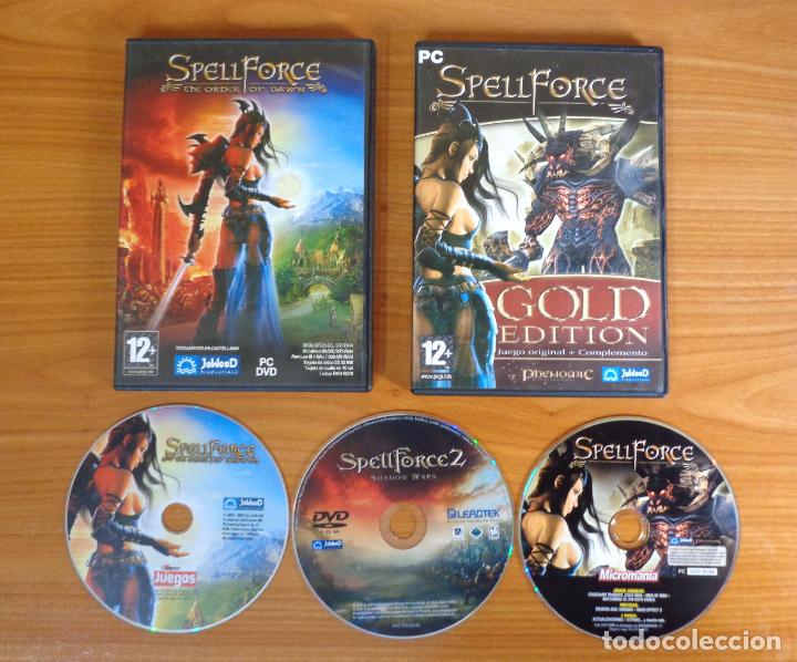 Videojuegos y consolas: JUEGOS PC SPELLFORCE LOTE. - Foto 1