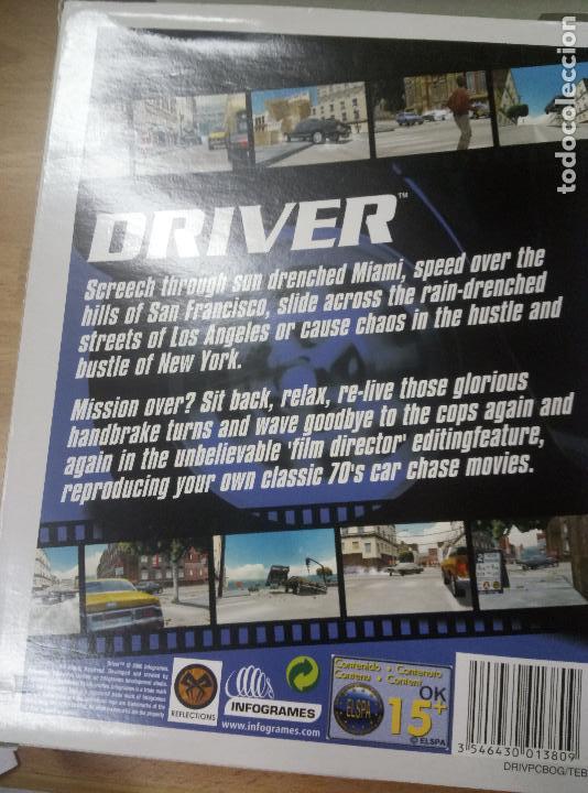 Videojuegos y consolas: Driver - Caja Grande - PC - - Foto 2