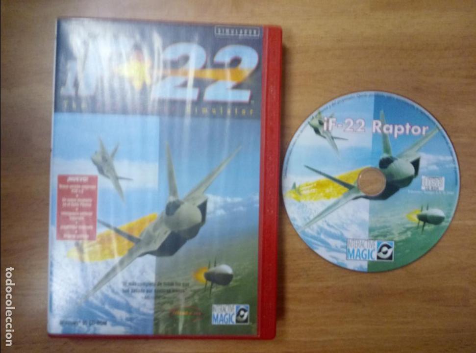 Videojuegos y consolas: IF - 22 Raptor - PC - Simulacion Aviones - Foto 1