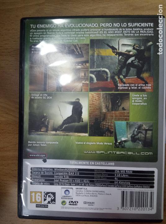 Videojuegos y consolas: Splinter Cell Chaos THeory - PC - Accion - Foto 2