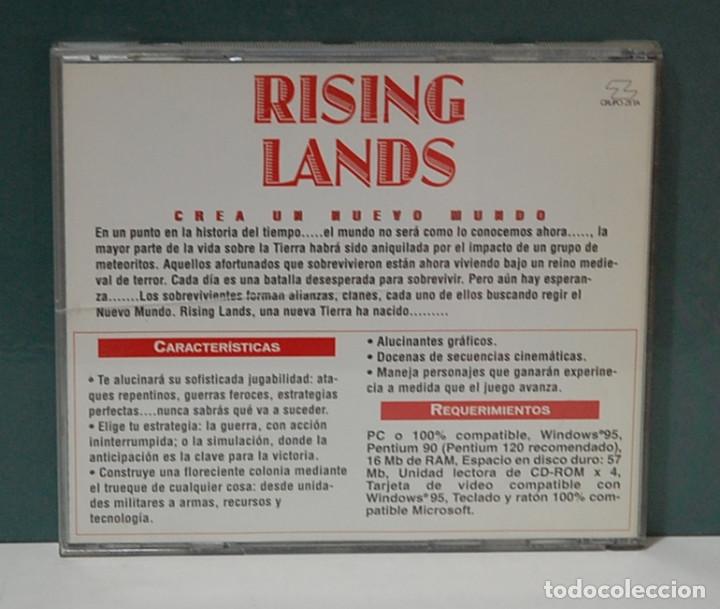 Videospiele und Konsolen: Juego PC (Windows 95) - Rising lands - CD-ROM