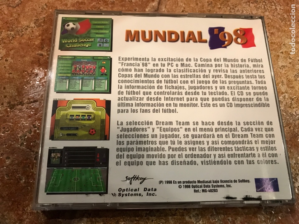 Videojuegos y consolas: CD INTERACTIVO MUNDIAL FRANCIA 98 PC - Foto 2