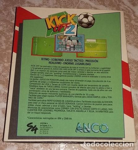 Videojuegos y consolas: KICK OFF 2. PC y Compatibles PC 3 1/2. 1991. ANCO - Foto 2