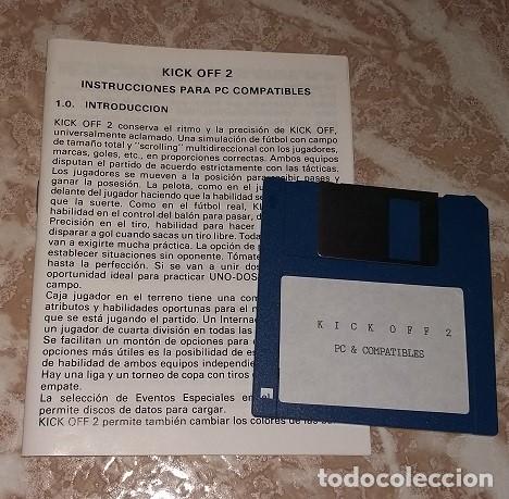 Videojuegos y consolas: KICK OFF 2. PC y Compatibles PC 3 1/2. 1991. ANCO - Foto 3