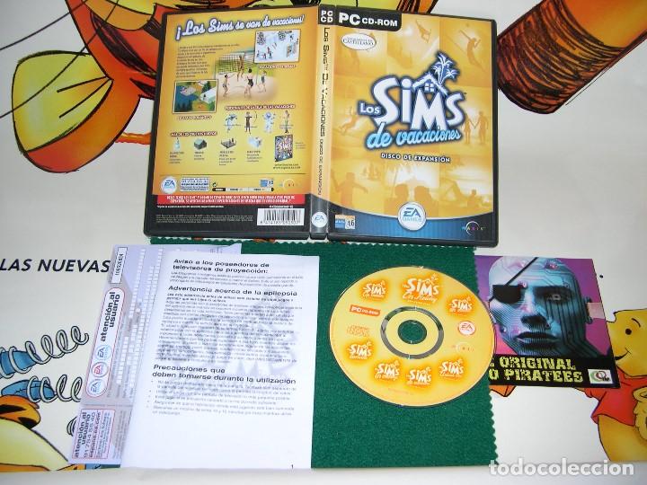 Videojuegos y consolas: los sims de vacaciones pc cd rom disco de expansion - Foto 1