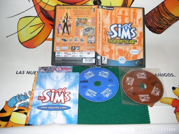 Videojuegos y consolas: los sims superstar pc cd rom disco de expansion - Foto 1