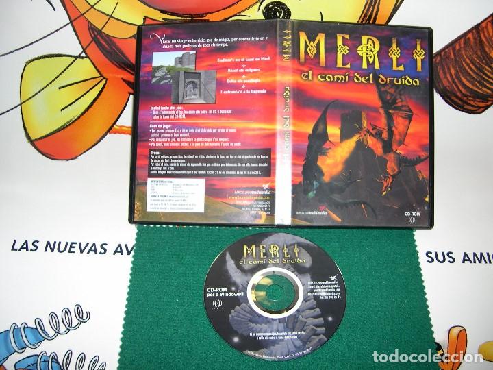 Videojuegos y consolas: merli el cami del druida pc cd rom - Foto 1
