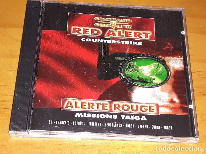 Videojuegos y consolas: ANTIGUO JUEGO DE PC-CD ROM : COMMAND & CONQUER  RED COUNTERSTRIKE MISSION TA&Iuml;GA ALERTE ROUGE - Foto 1