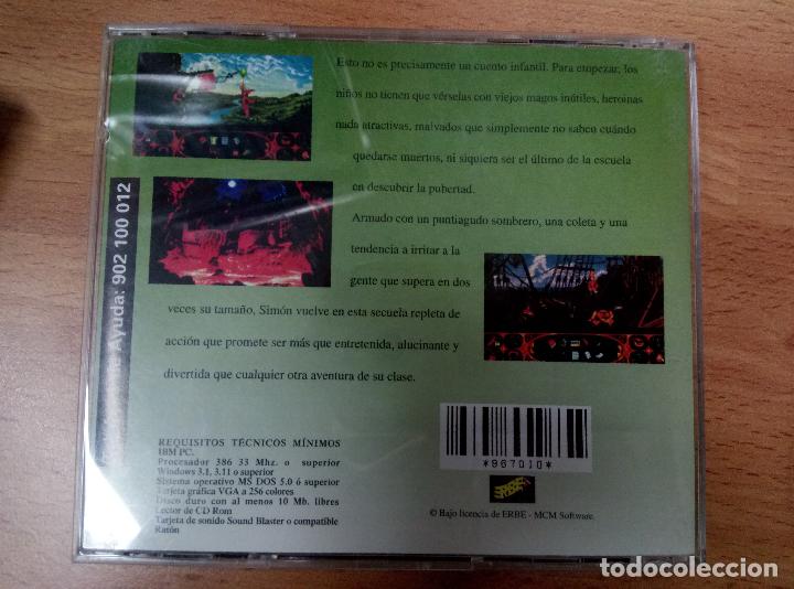 Videojuegos y consolas: SIMON THE SORCERER PC - CD - Foto 2