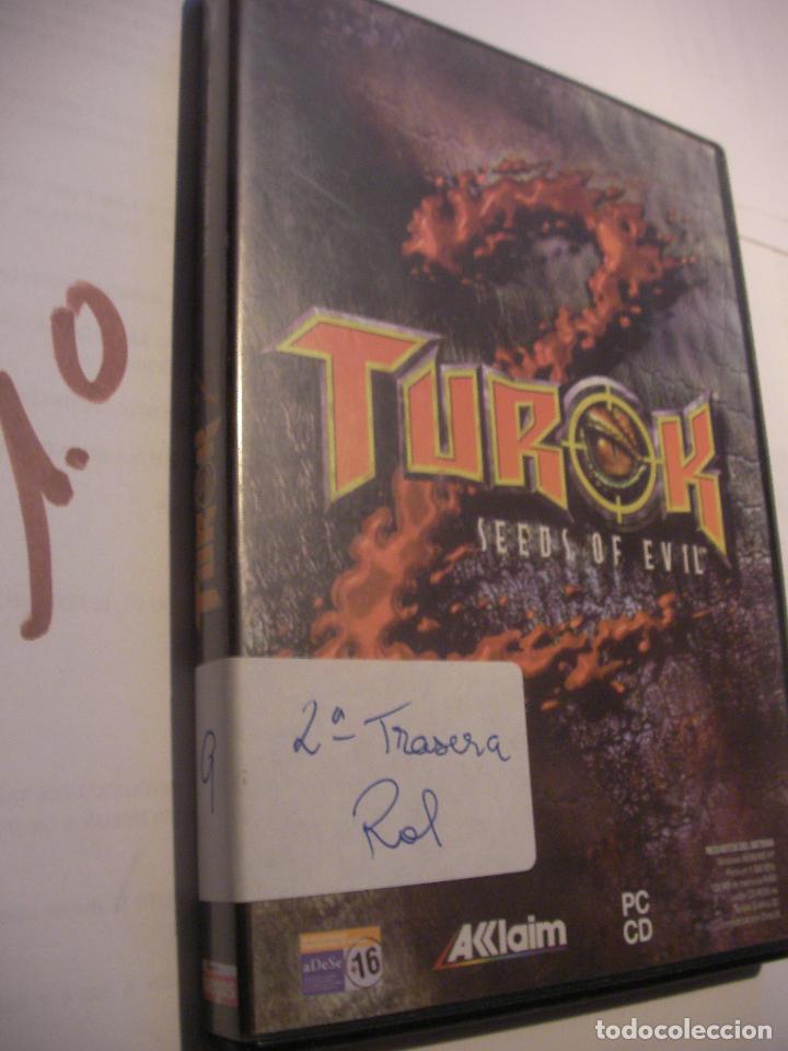 Videojuegos y consolas: ANTIGUO JUEGO PC - TUROK - Foto 1