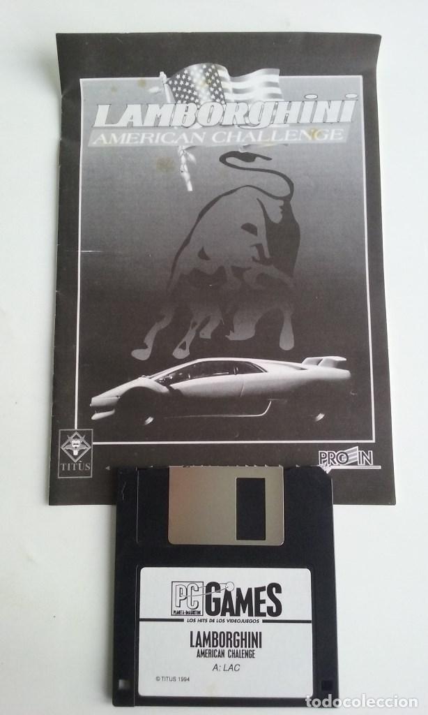 Videojuegos y consolas: JUEGO PC/LAMBORGHINI AMERICAN CHALLENGE/ COMPLETO. - Foto 1