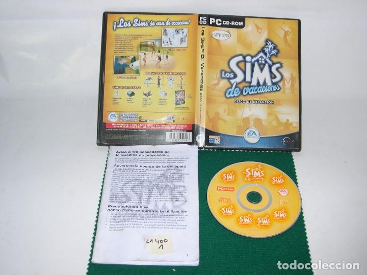 Videojuegos y consolas: juego pc los sims de vaciones disco de expansion - Foto 1