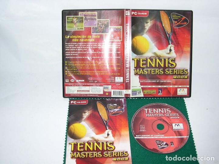 Videojuegos y consolas: juego pc tennis masters series 2003 pc cd rom - Foto 1