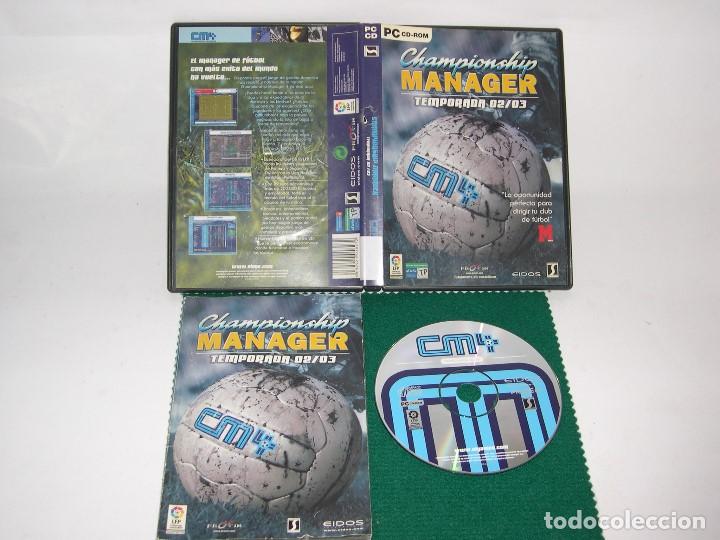Videojuegos y consolas: juego championship manager temp 02/03 pc cd rom - Foto 1