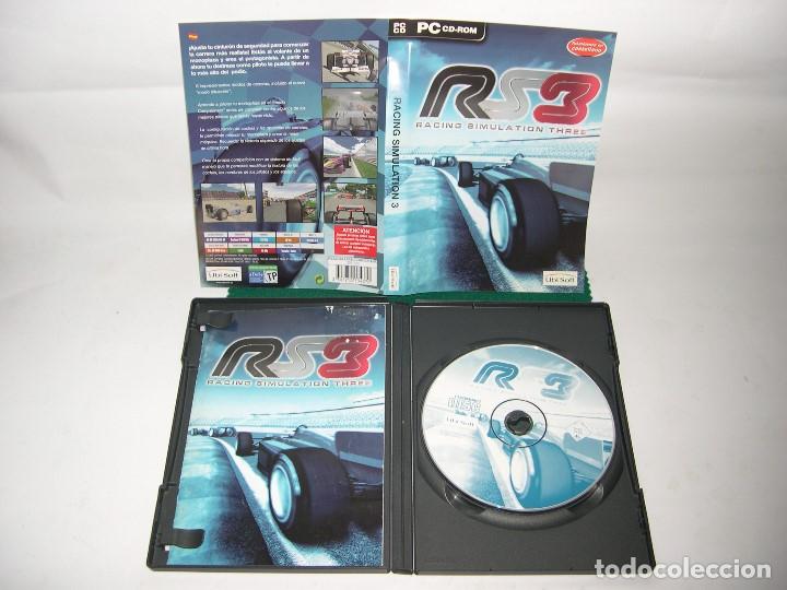 Videojuegos y consolas: juego rs3 racing simulation three pc cd rom - Foto 1