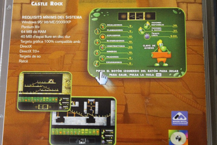 Videojuegos y consolas: JUEGO PC CD-ROM TROONIES CASTLE ROCK - Foto 2