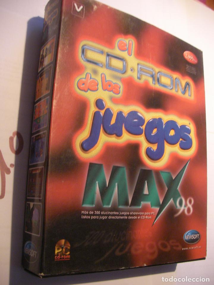 Videojuegos y consolas: ANTIGUO JUEGO PC - JUEGOS MAX DEL 98 - Foto 1