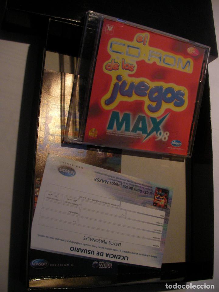 Videojuegos y consolas: ANTIGUO JUEGO PC - JUEGOS MAX DEL 98 - Foto 2
