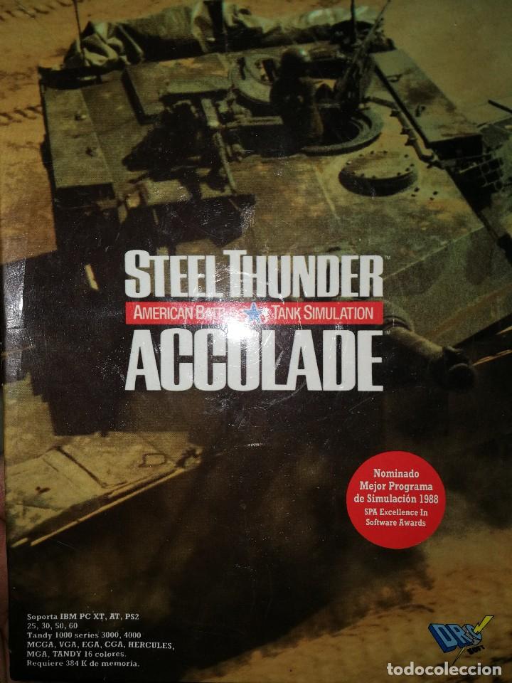 Videojuegos y consolas: STEEL THUNDER Tank Simulator 3.5 PC ACCOLADE - Foto 4