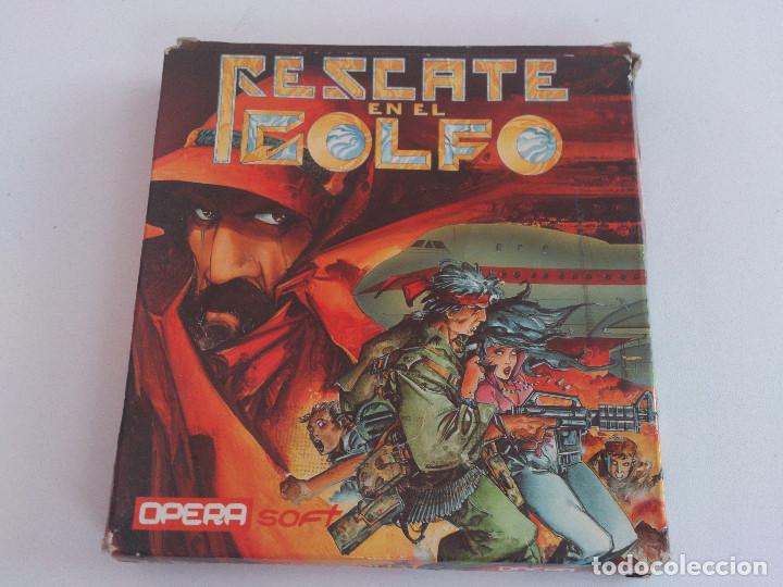 Videojuegos y consolas: JUEGO RESCATE EN EL GOLFO PARA PC OPERA SOFT 5,25 - Foto 1