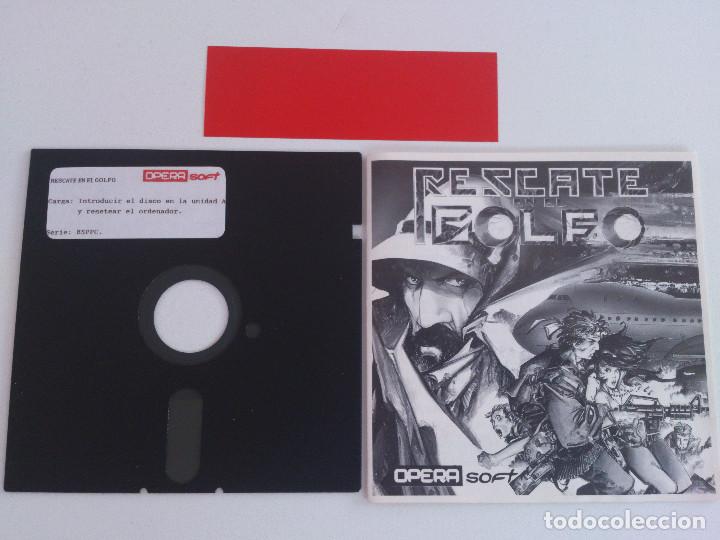 Videojuegos y consolas: JUEGO RESCATE EN EL GOLFO PARA PC OPERA SOFT 5,25 - Foto 3