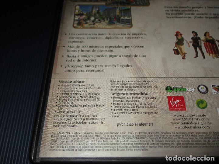 Videojuegos y consolas: ANNO 1701 - PC - DVD ROM - DEEP SILVER - Foto 4