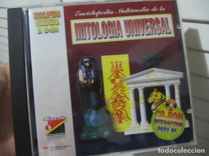 Videojuegos y consolas: MITOLOGIA UNIVERSAL CD-ROM INTERACTIVO PARA PC-RARO - Foto 1