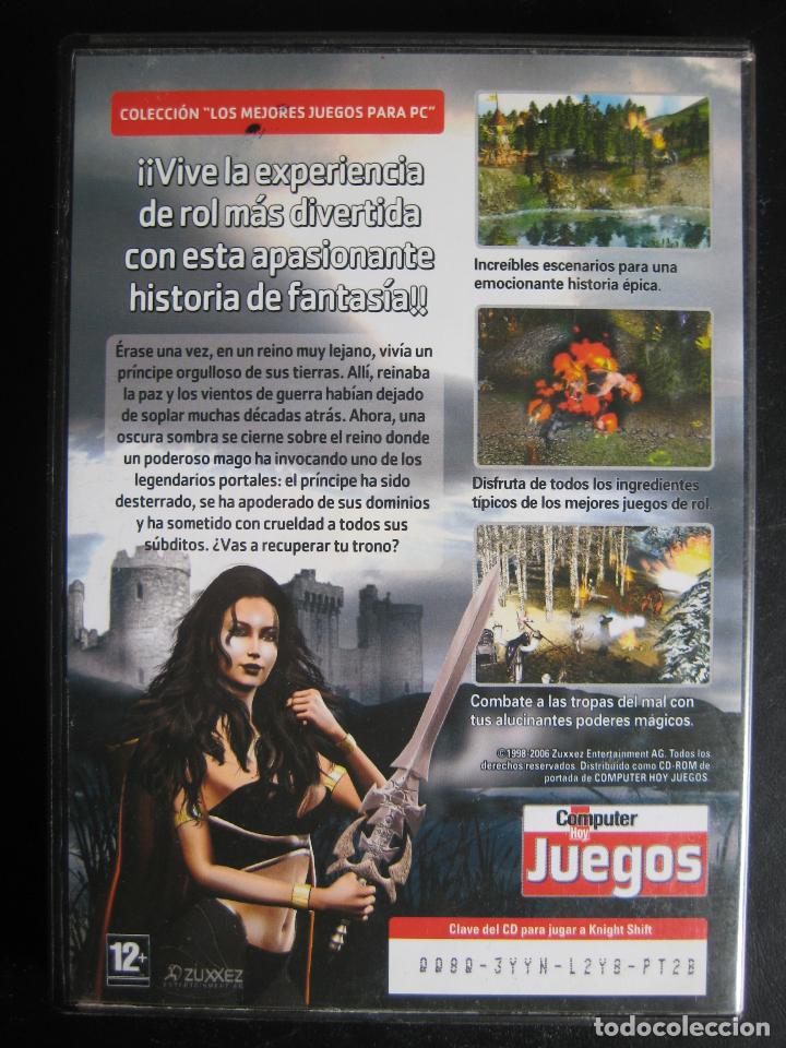 Videojuegos y consolas: JUEGO VIDEOJUEGO PC - KNIGHT SHIFT - Foto 3