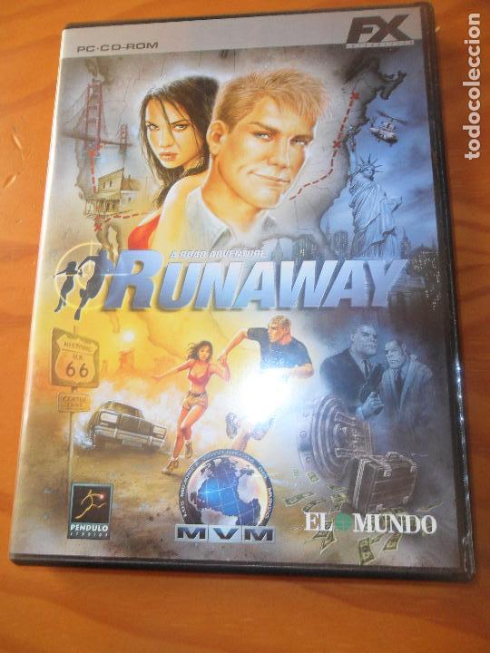 Videojuegos y consolas: RUNAWAY - JUEGO PC CD-ROM - - Foto 1