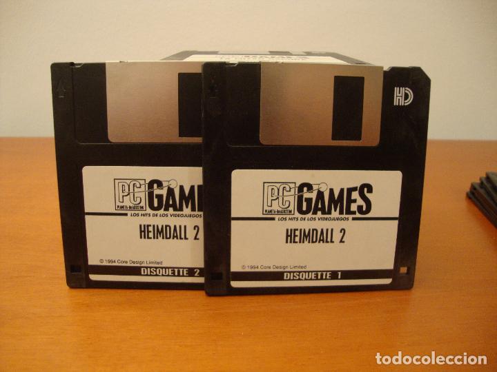 Videojuegos y consolas: (TC-103) 2 DISQUETTES PC GAMES HEIMDALL 2 - Foto 1