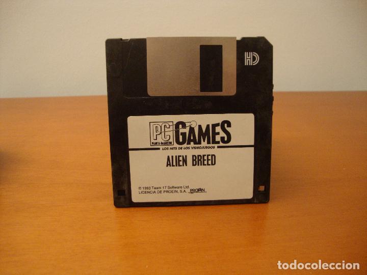 Videojuegos y consolas: (TC-103) 1 DISQUETTES PC GAMES ALIEN BREED - Foto 1