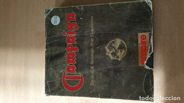 Videojuegos y consolas: CAMPAIGN TACTICAL SIMULATION WAR PC 3 1/2 disketes ESPA&Ntilde;A EMPIRE COMPLETO - Foto 1