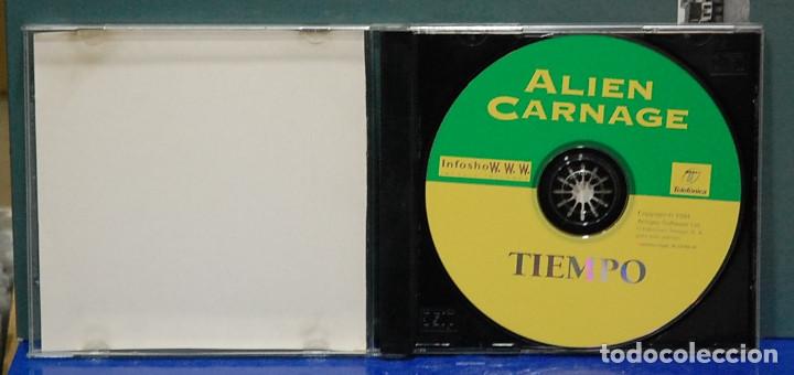 Videojuegos y consolas: Alien Carnage. Ediciones Tiempo 1997. Juego para PC - Foto 3