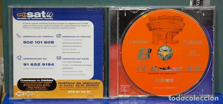 Videojuegos y consolas: PC basket 4.5. Dinamic Multimedia 1998. Juego para PC - Foto 3